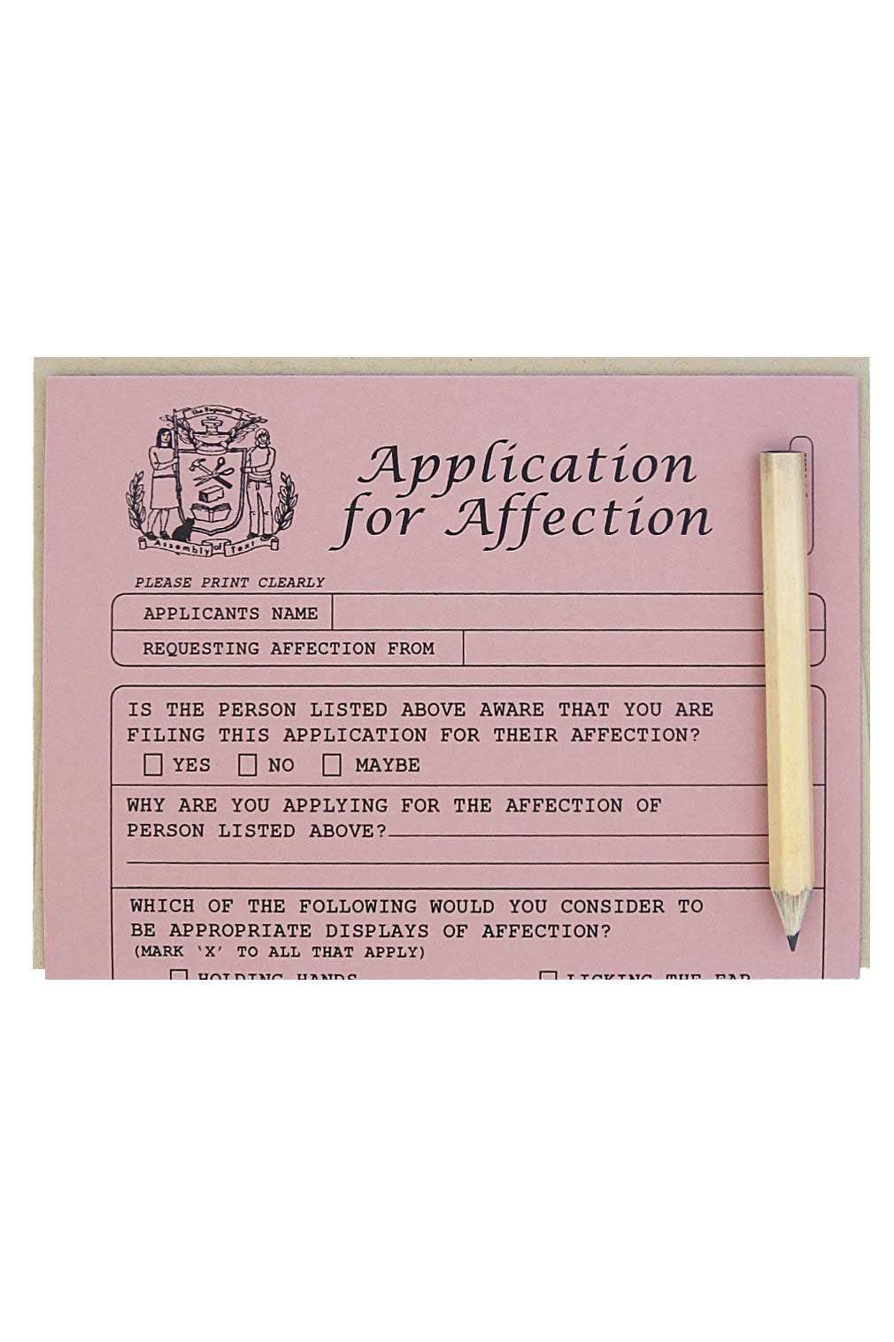 Affection Application