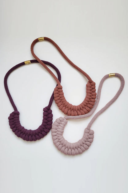 Aspen Knotted Rope Necklaces