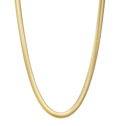 Snake Wheat Stainless Steel Waterproof Necklace