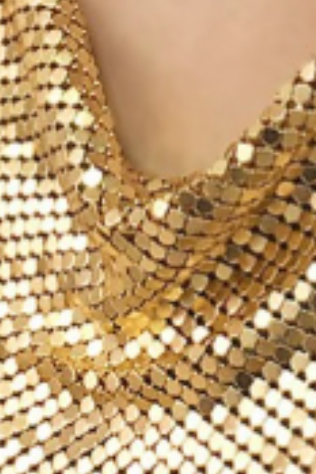 Chain Mail Bandana Scarf Necklace | PVD Waterproof 