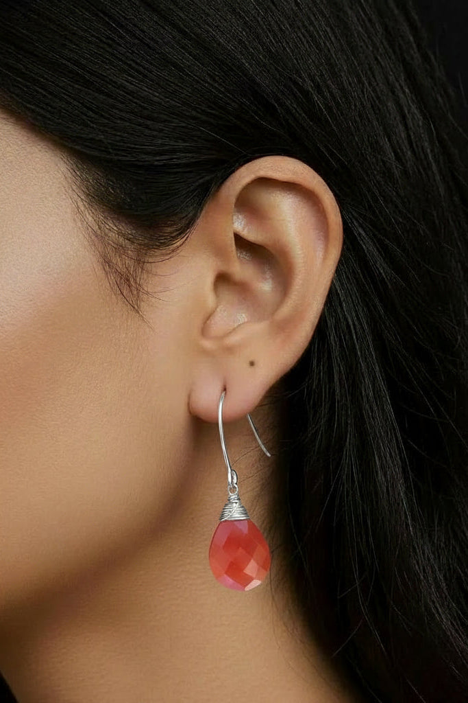 Mini Rhea Earrings Sterling Silver