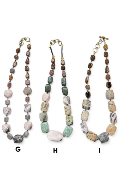 Chunky Stone Necklaces