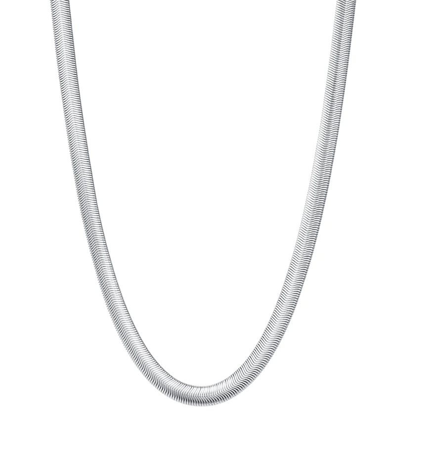 Snake Wheat Stainless Steel Waterproof Necklace