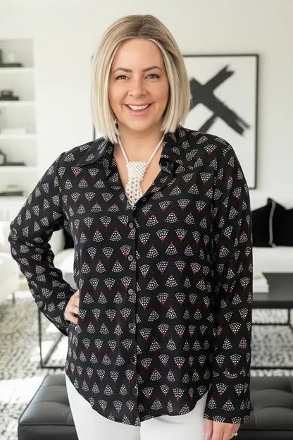 Art Deco Blouse
