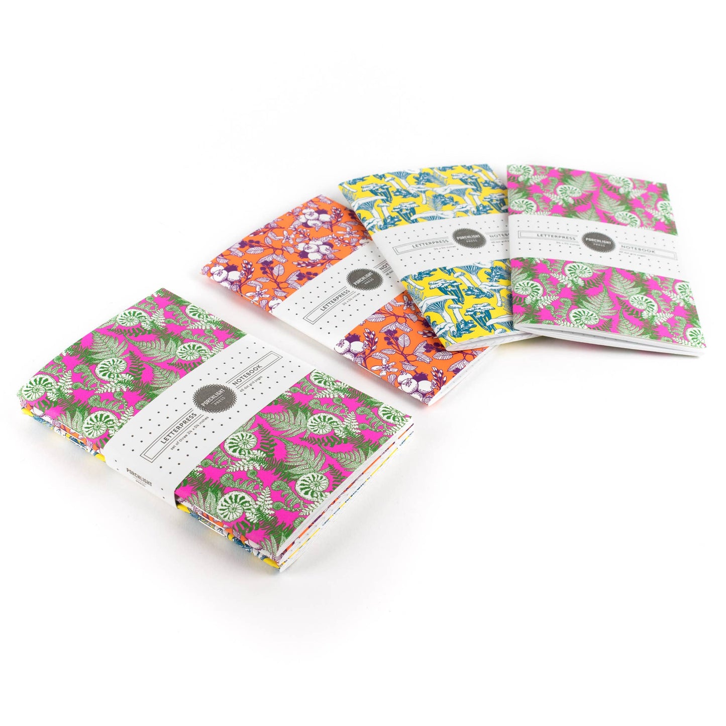 Forest Foraging Series: Set of 3 Assorted Pocket Notebooks