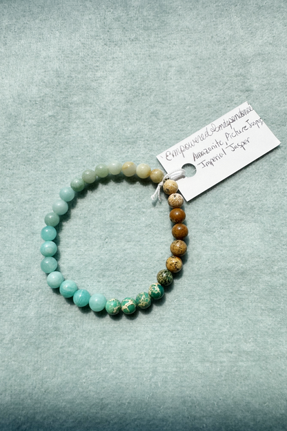 Angelia Gemstone Bracelet - Multi Stone