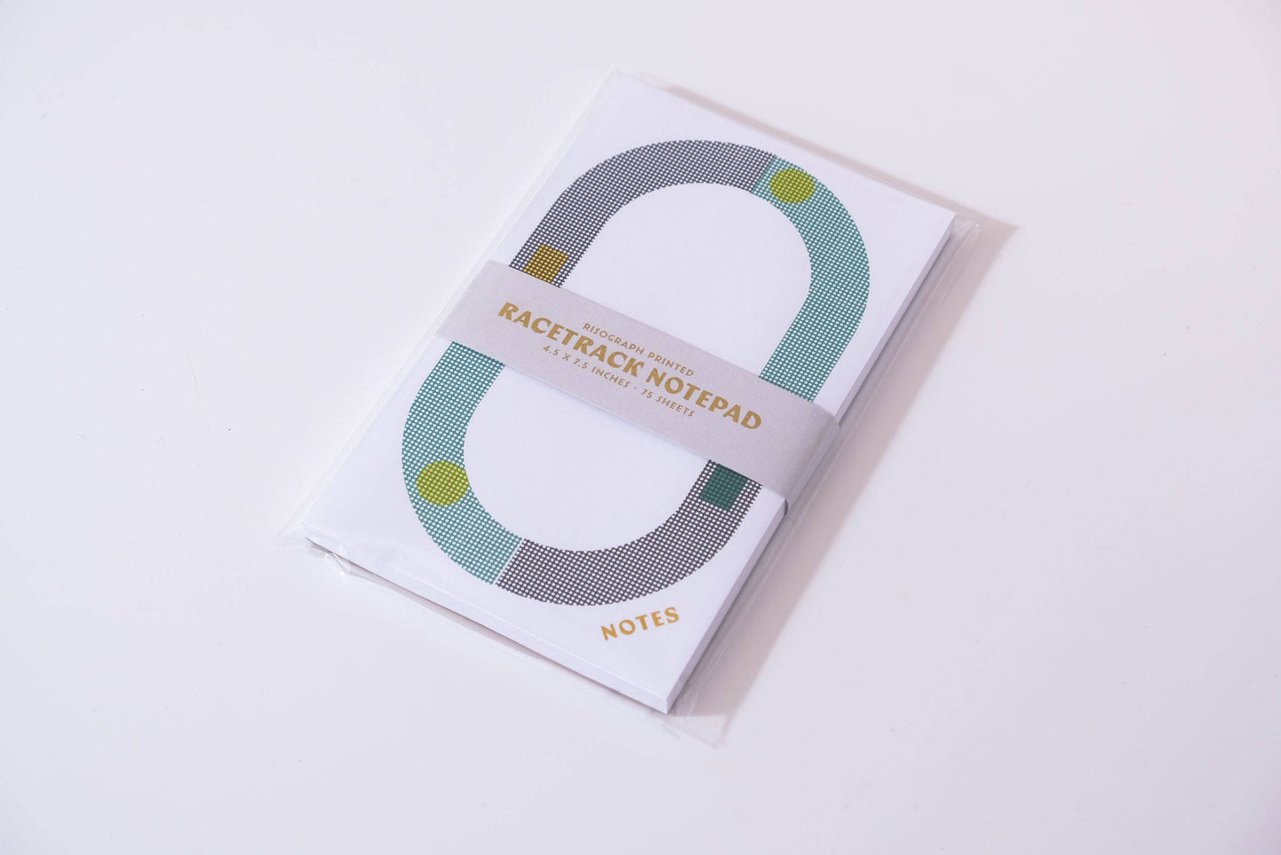 Racetrack Large Notepads • Green
