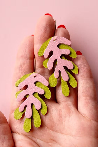 Wakame Hoop Earrings