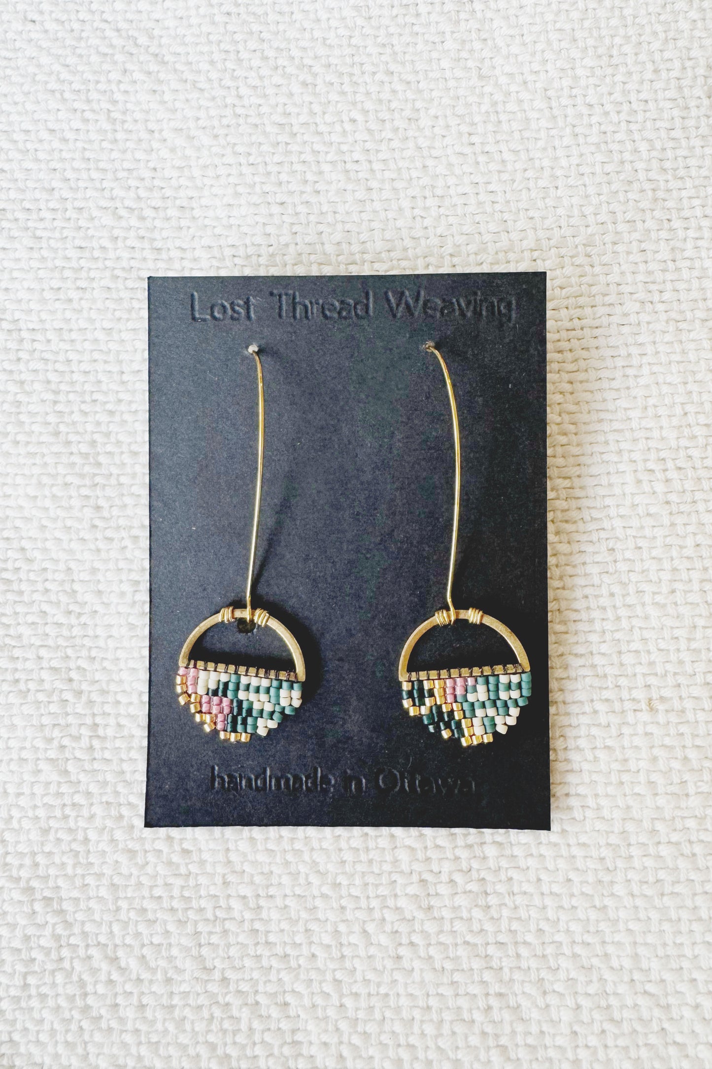 Sally Small - Abstract round earrings - MADE TO ORDER