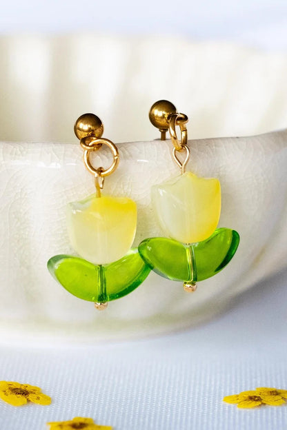 Tulip Dangle Earrings