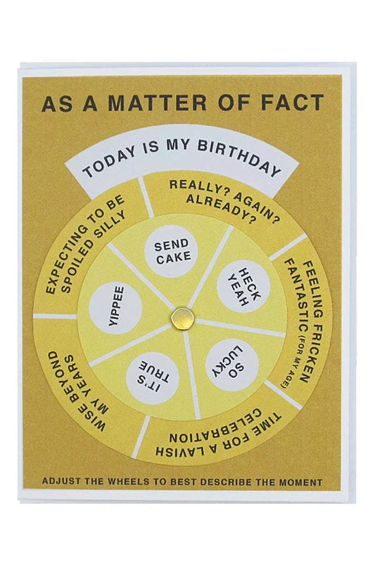 Today is My Birthday