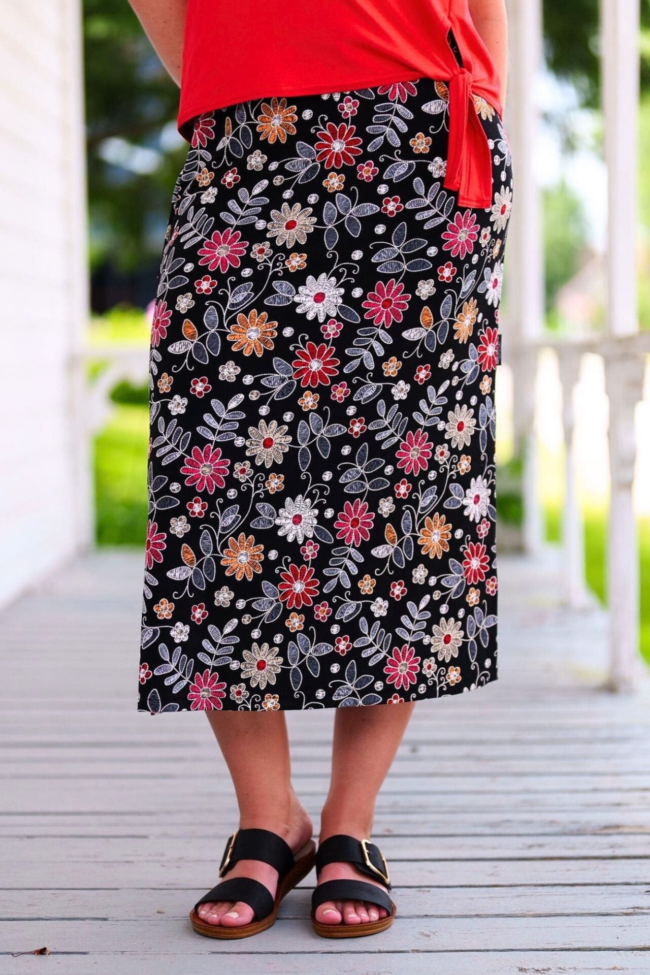 Lou　新品　Venica　Bijou embroidery skirt Skirts – Workshop & Flock Boutique - Ottawa