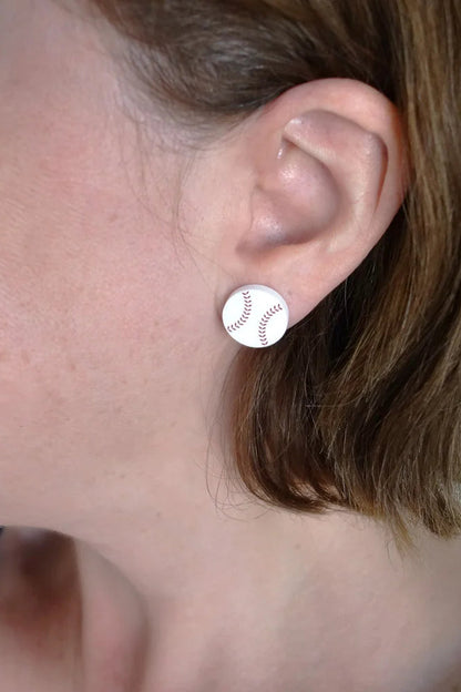 Lili0630 Baseball Earrings