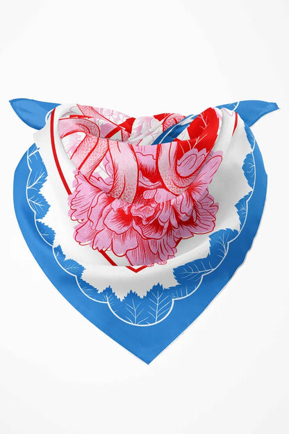 Heart of Glass Silk Scarf