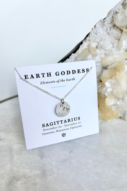 Sterling Silver Astria Zodiac Necklace