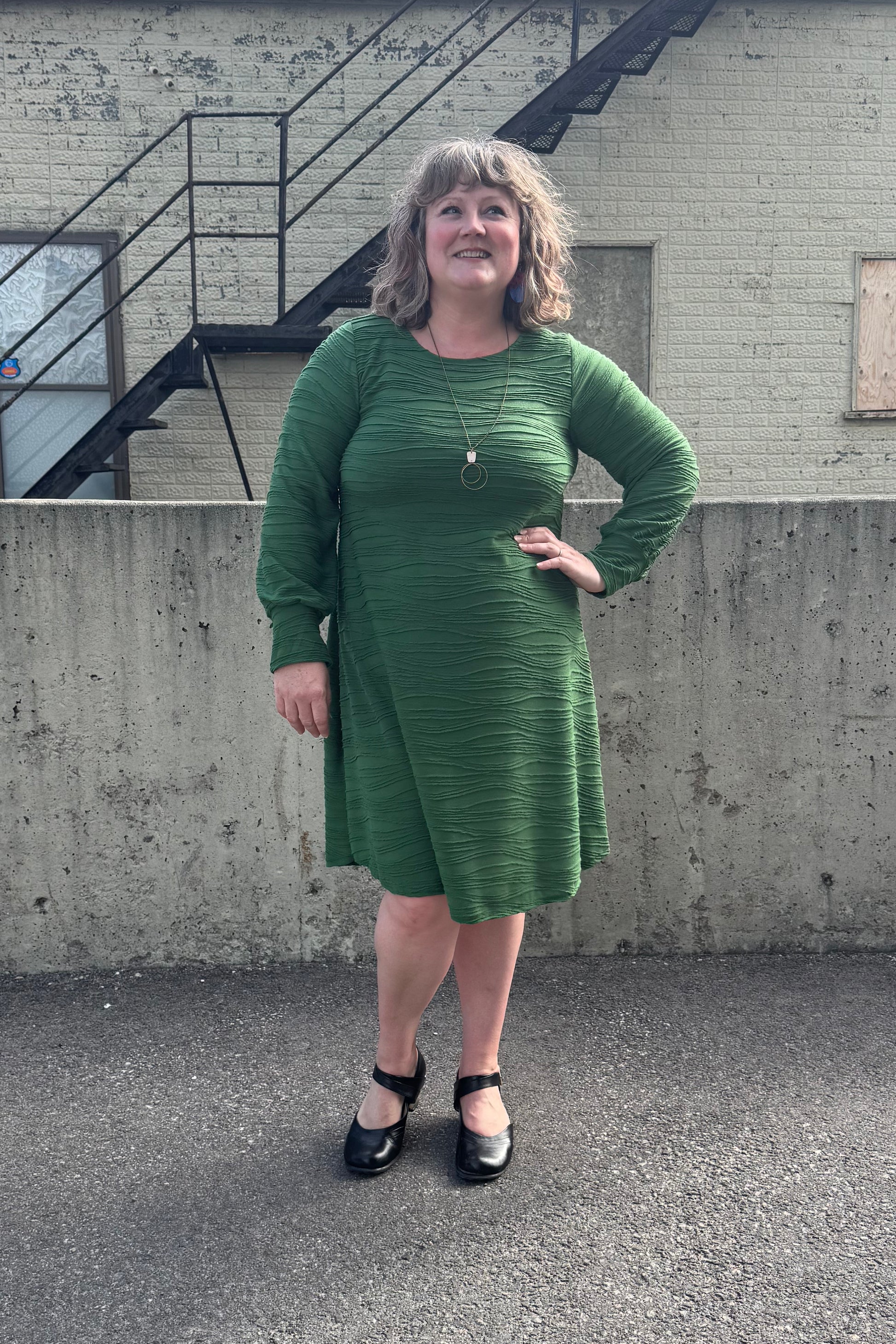 Long Sleeved Casual Dress FW – Workshop Flock Boutique Ottawa