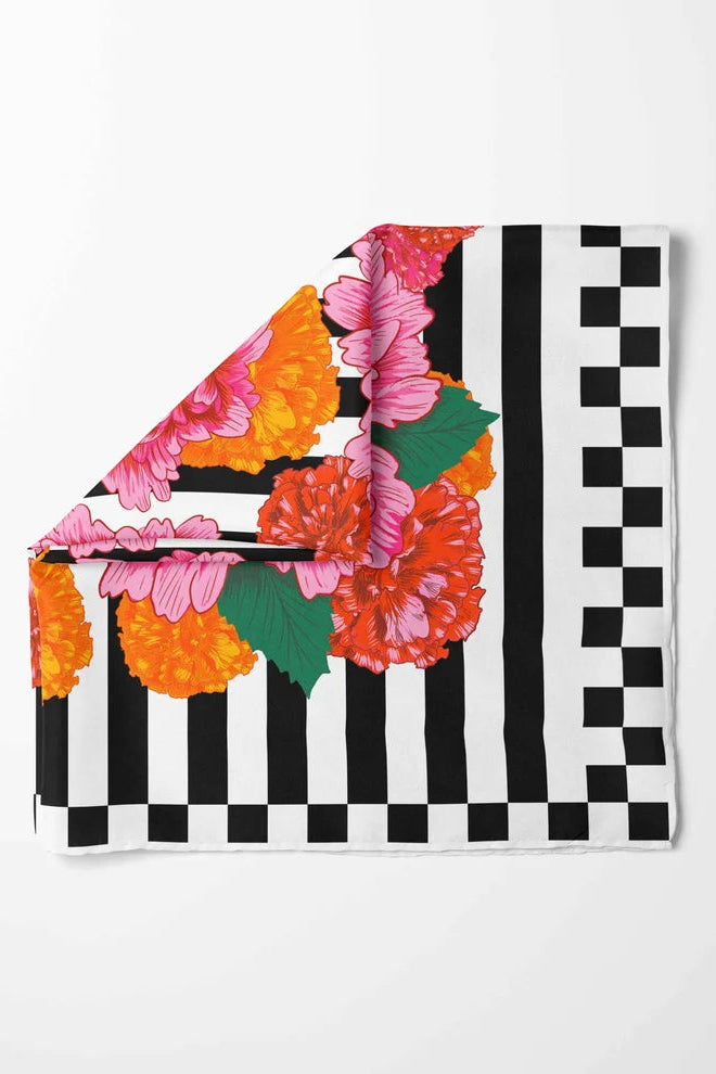 Sunday Morning Silk Scarf