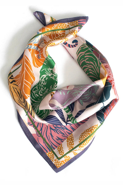 Tigress Silk Neckerchief