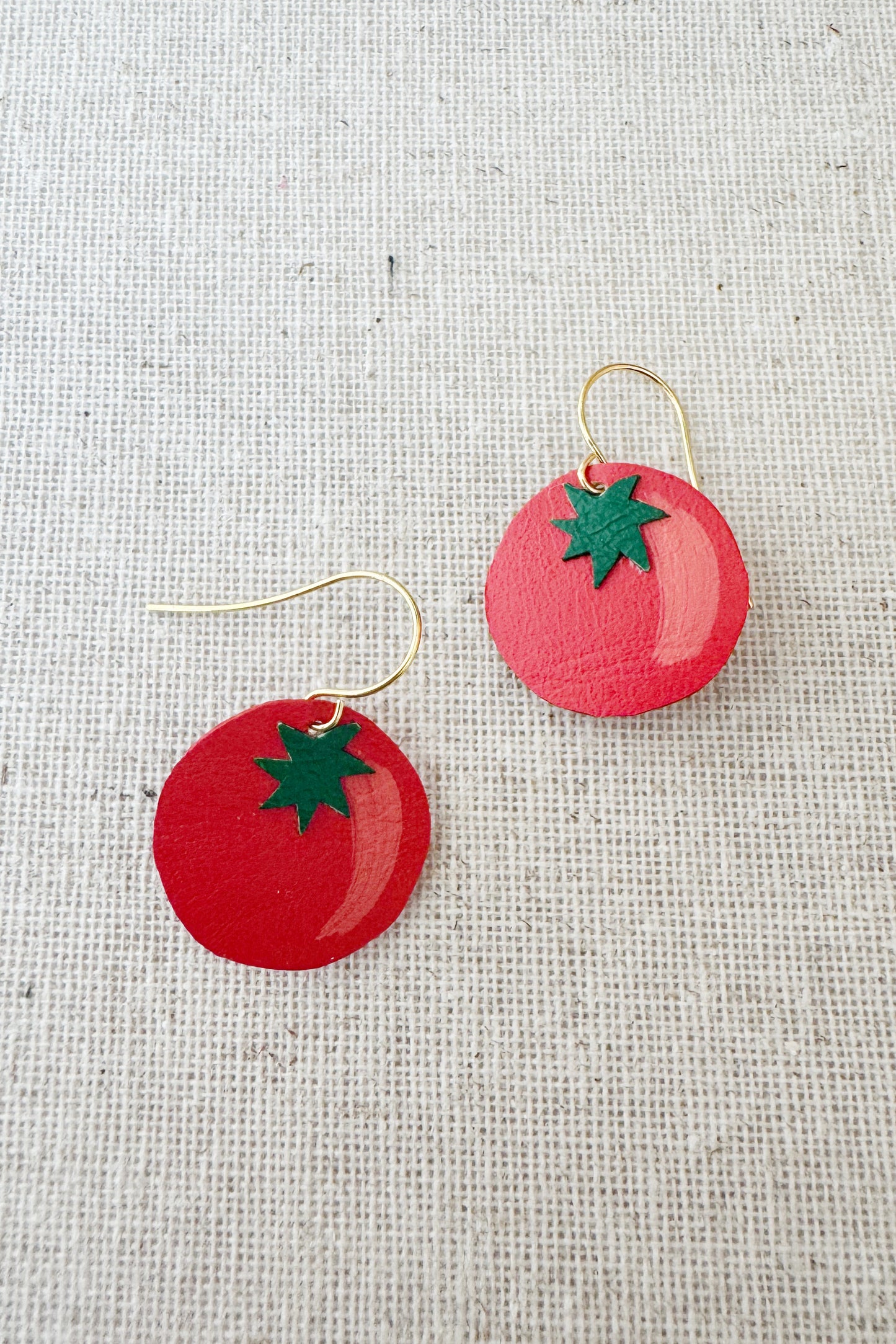 Tomato Earrings
