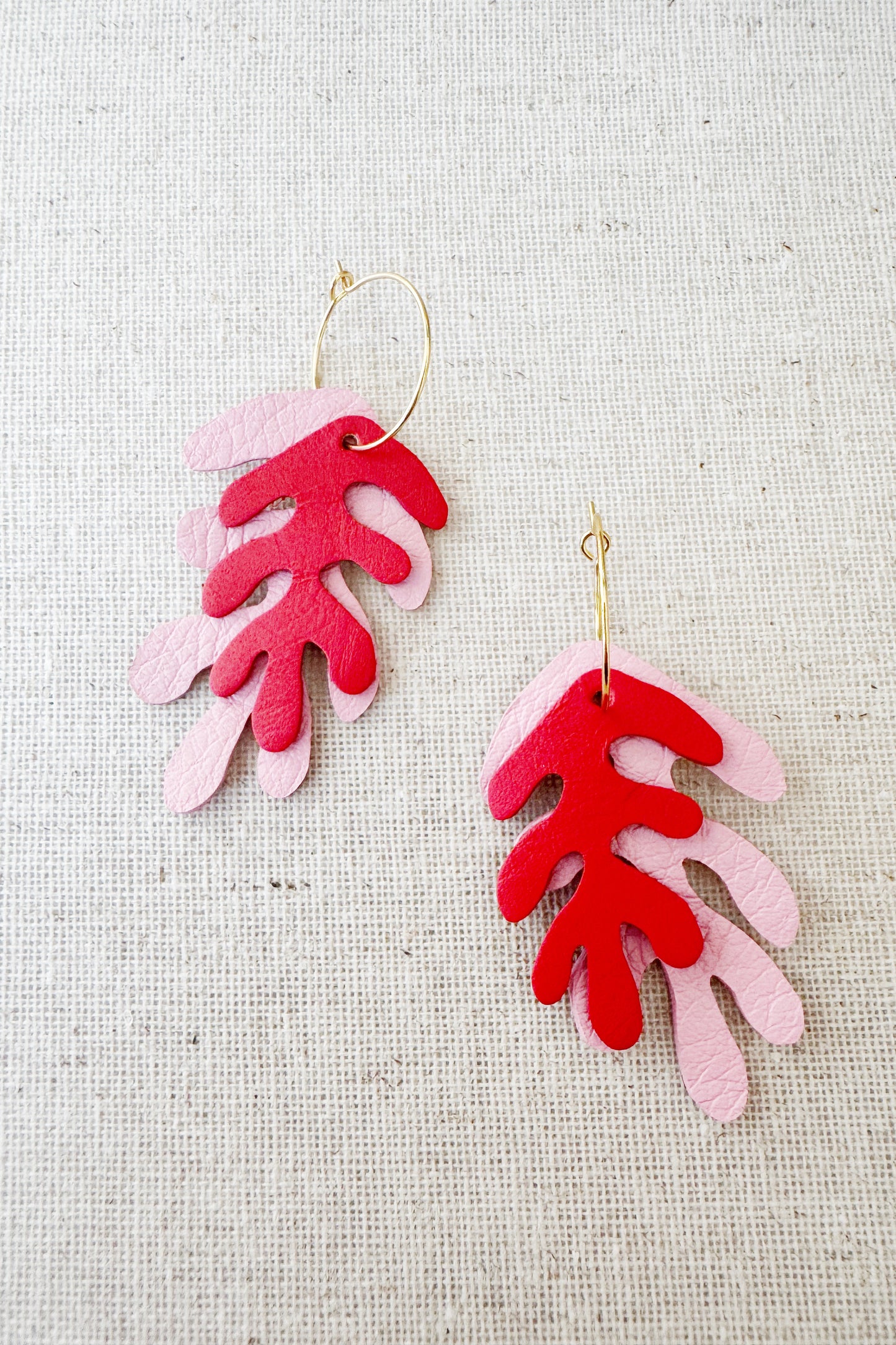 Wakame Hoop Earrings