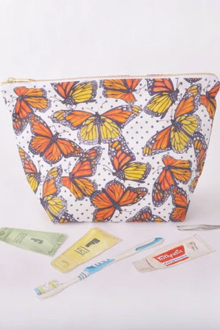 Gold and Ginger Toiletry Pouch