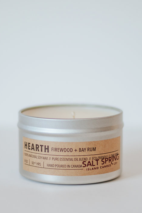 Hearth Candle - Firewood + Bay Rum