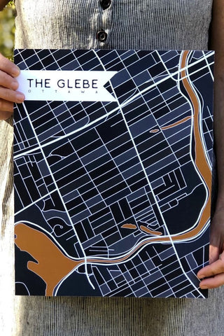 The Glebe - Colour Block Map