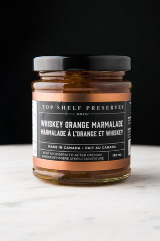 Whiskey Orange Marmalade by Top Shelf Preserves