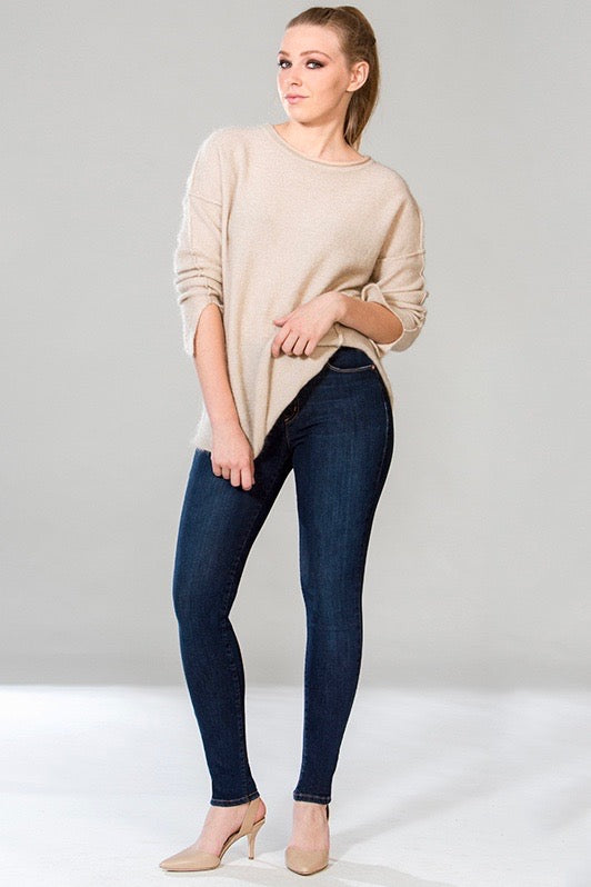High Rise Skinny Yoga Jeans - Prague, skinny jean, sizes 24-34, made in Canada
