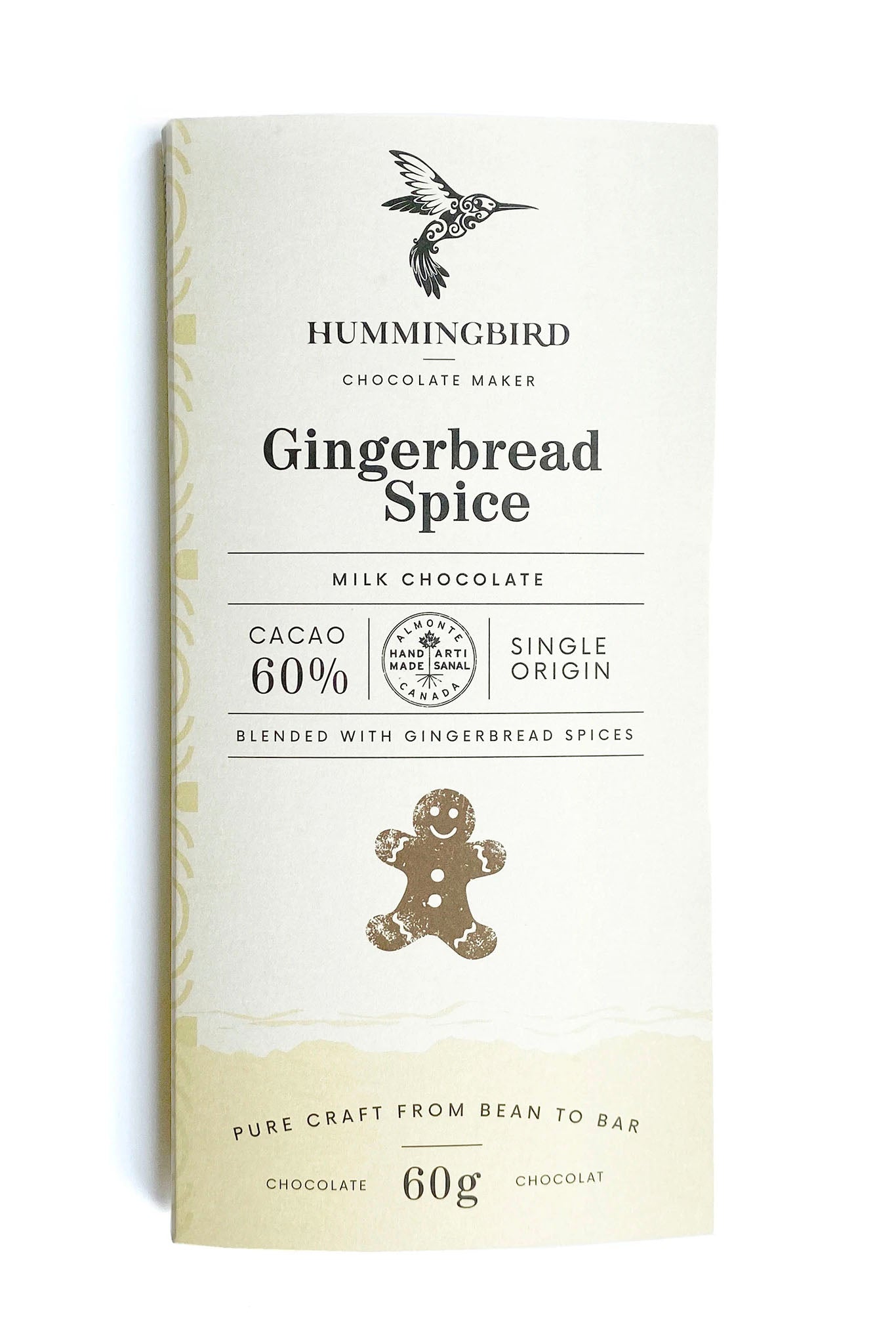 Gingerbread Spice Chocolate Bar- in store pick up only