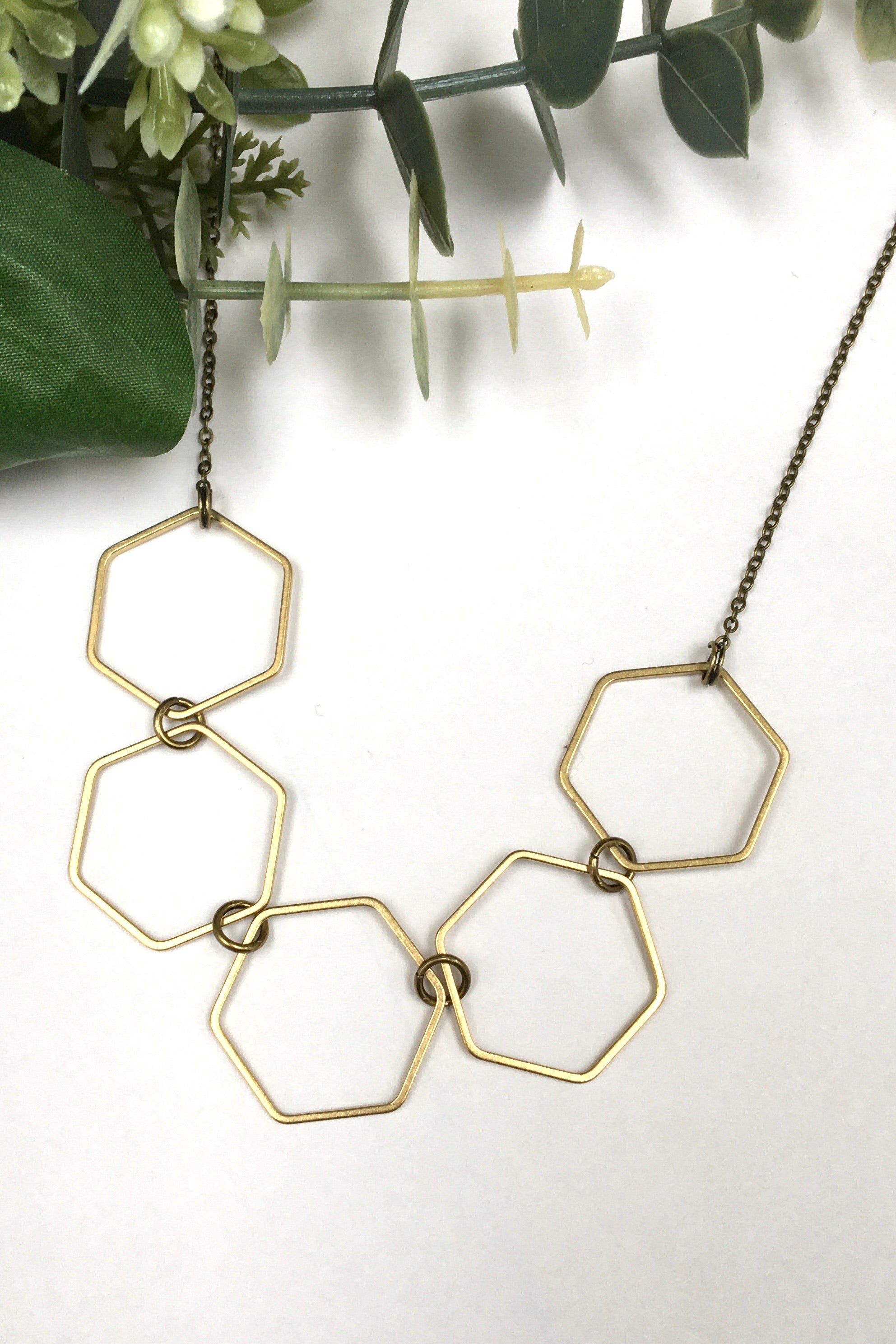 Long Hex Necklace