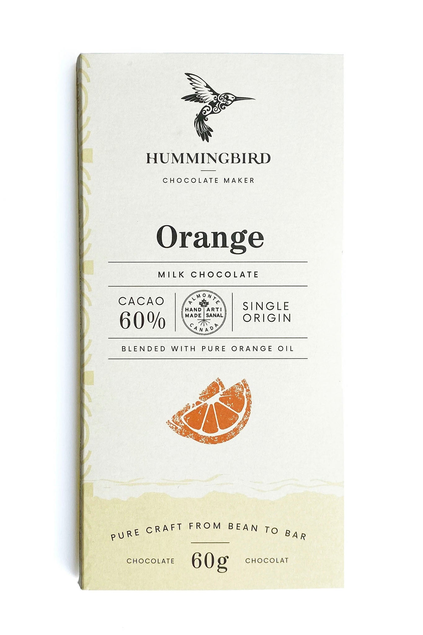 Orange Milk  60% Chocolate Bar- in store pick up only